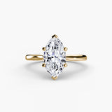 Ewige Liebe – Solitär-Verlobungsring mit Diamant