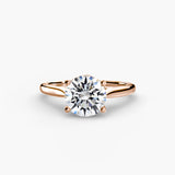 Ewige Liebe – Solitär-Verlobungsring mit Diamant